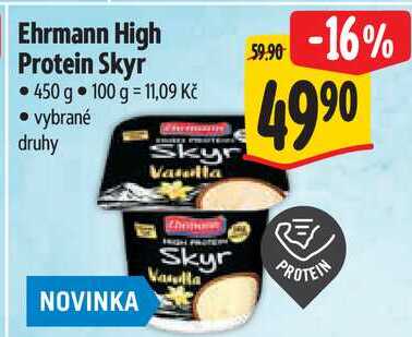 Ehrmann High Protein Skyr, 450 g