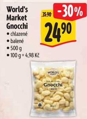 World's Market Gnocchi, 500 g