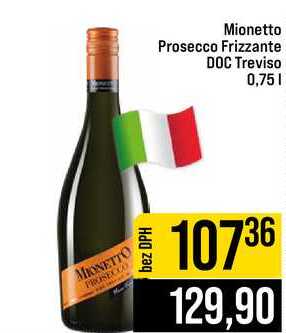 Mionetto Prosecco Frizzante DOC Treviso 0,75l