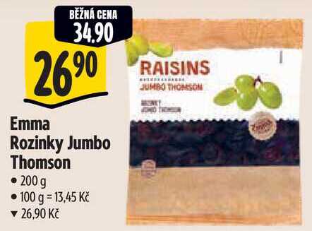 Emma Rozinky Jumbo Thomson, 200 g