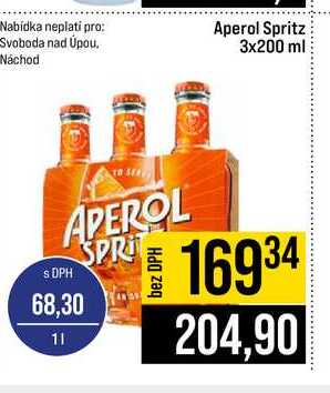Aperol Spritz 3x200 ml