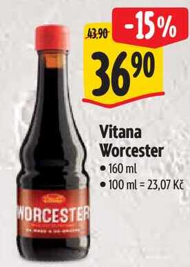 Vitana Worcester, 160 ml