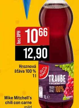 Hroznová šťáva 100% 1l