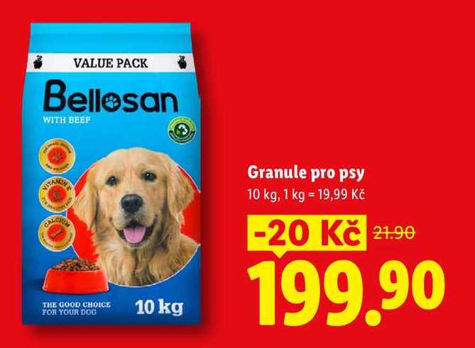Granule pro psy, 10 kg