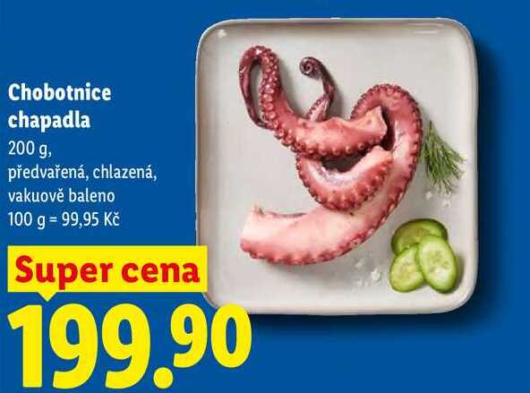 Chobotnice chapadla, 200 g
