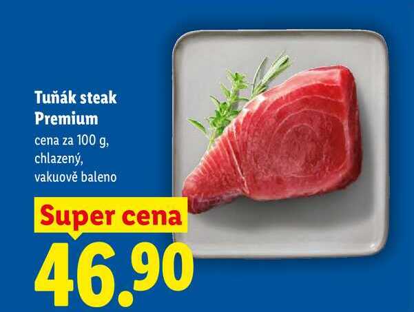 Tuňák steak Premium, cena za 100 g