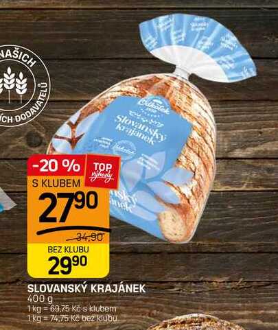 SLOVANSKÝ KRAJÁNEK 400 g
