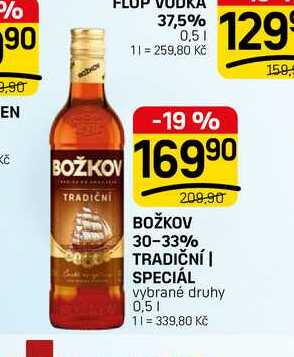 Božkov Tradiční 0,5l