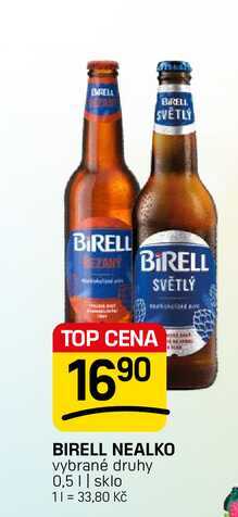 BIRELL NEALKO vybrané druhy 0,5l 