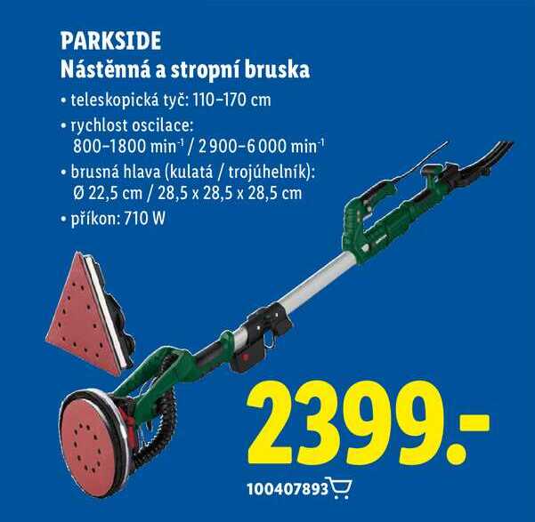 PARKSIDE Nástěnná a stropní bruska