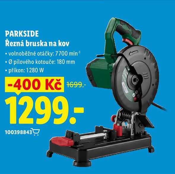 PARKSIDE Řezná bruska na kov