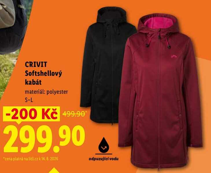CRIVIT Softshellový kabát