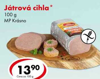 Játrová cihla, 100 g