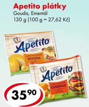 Apetito plátky, 130 g