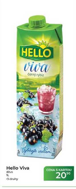 Hello Viva džus 1l