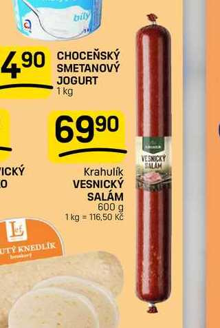 VESNICKÝ SALÁM 600 g
