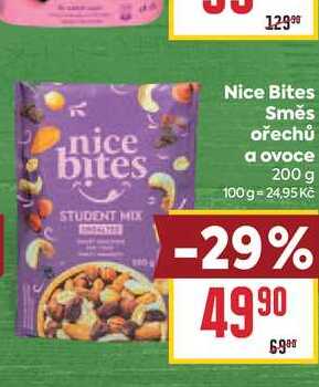 Nice Bites Směs ořechů a ovoce 200 g
