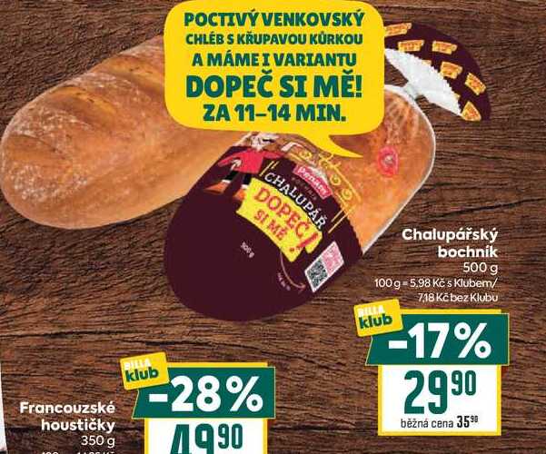 Chalupářský bochník 500 g
