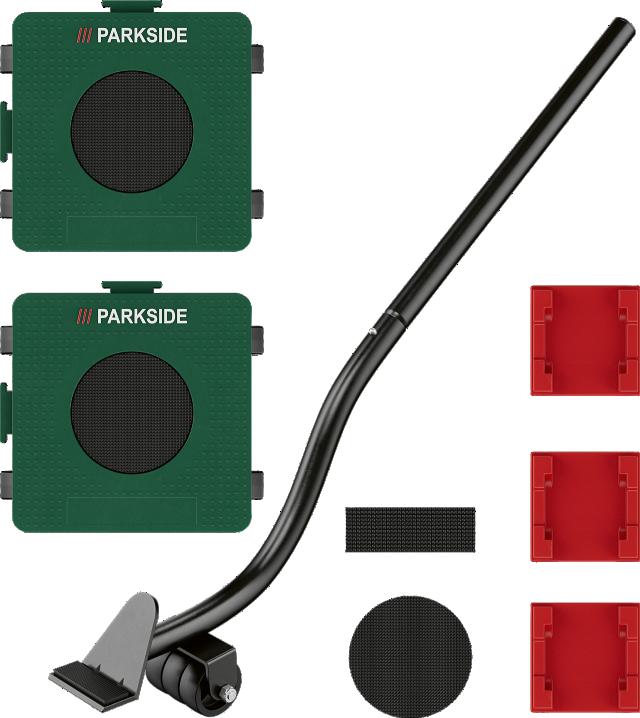 PARKSIDE Sada na přepravu nábytku 14dílná