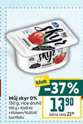 Můj skyr 0% 130 g