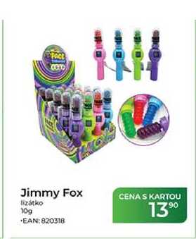 Jimmy Fox lízátko 10g