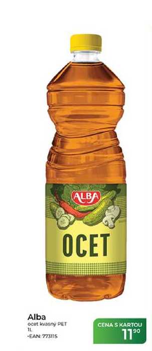 Alba ocet kvasný PET 1l