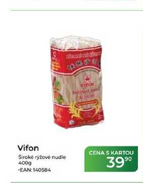 Vifon široké rýžové nudle 400g
