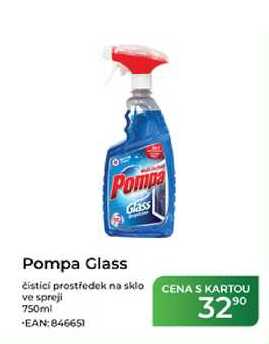 Pompa Glass čisticí prostředek na sklo ve spreji 750ml