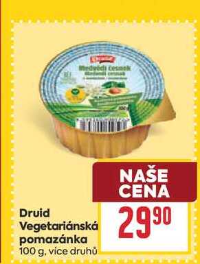 Druid Vegetariánská pomazánka 100 g