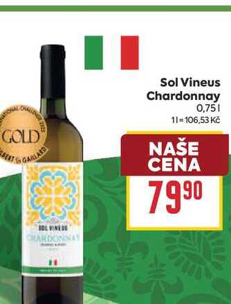 Sol Vineus Chardonnay 0,75l