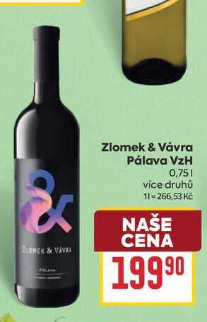 Zlomek & Vávra Pálava VzH 0,75l