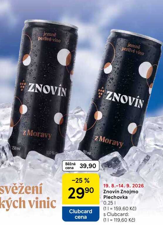 Znovin Znojmo Plechovka, 0.25 l