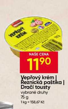 Vepřový krém 75 g 
