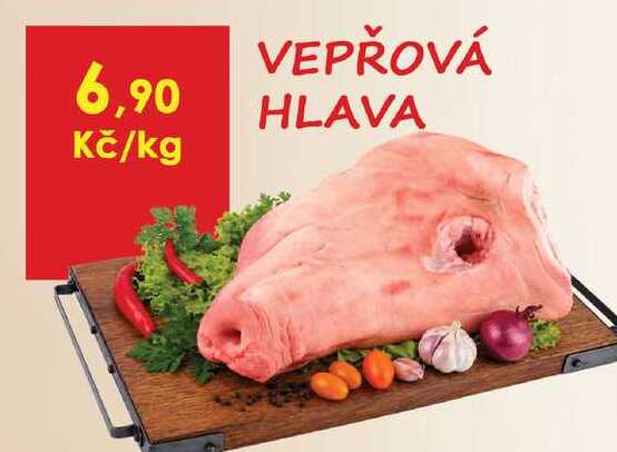 Vepřová hlava 1kg