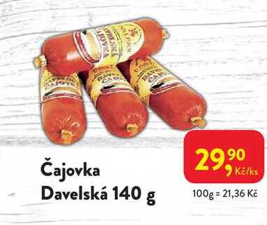 Čajovka Davelská 140 g