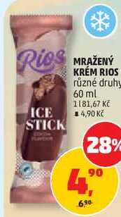 MRAŽENÝ KRÉM RIOS různé druhy, 60 ml