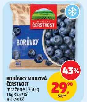 BORŮVKY MRAZIVÁ ČERSTVOST mražené, 350 g