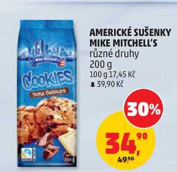 AMERICKÉ SUŠENKY MIKE MITCHELL'S různé druhy, 200 g