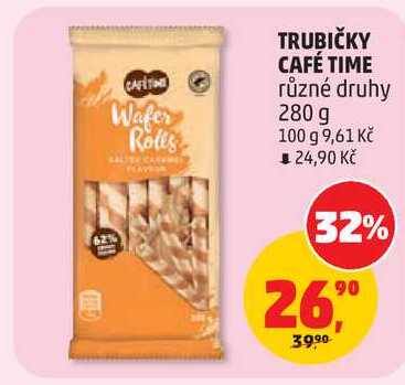 TRUBIČKY CAFÉ TIME různé druhy, 280 g