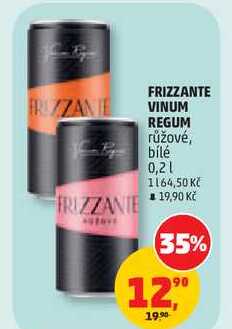 VINUM FRIZZANTE REGUM růžové, 0,2 l