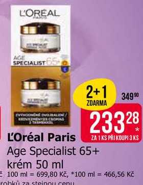 L'Oréal Paris Age Specialist 65+ krém 50 ml
