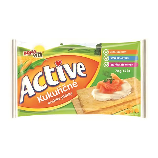 Bonavita Active Křehké plátky kukuřičné