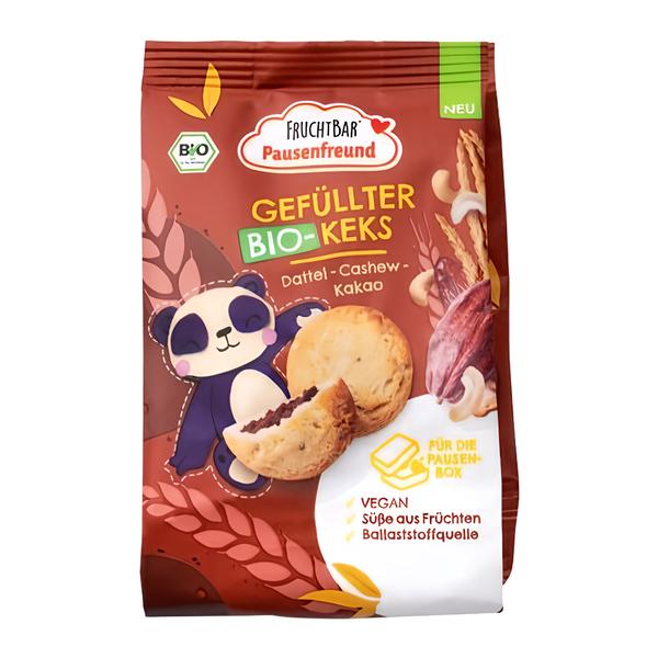Fruchtbar BIO Plněné sušenky kešu, datle, kakao