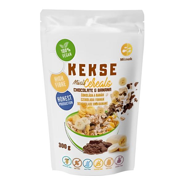 Kekse Cereálie Čokoláda a banán bez lepku