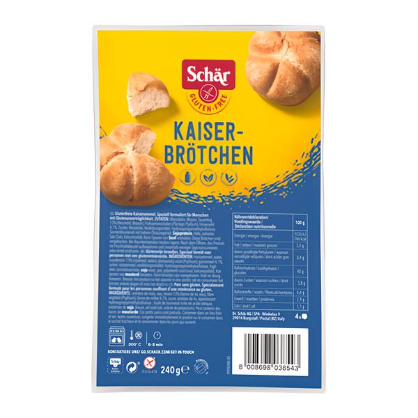 Schär Kaiserbrotchen bezlepkový