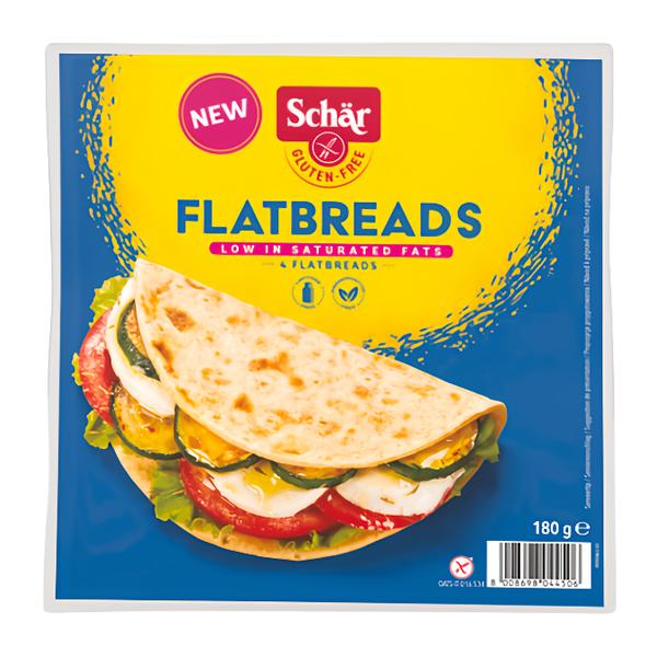 Schär Flatbreads bezlepkový