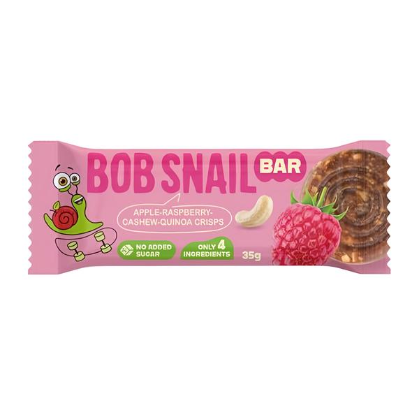Šnek Bob Bar jablko, malina, kešu, quinoa chips