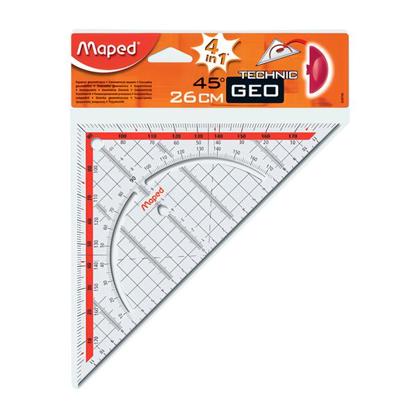 Maped Trojúhelník úhloměr technický, 26 cm