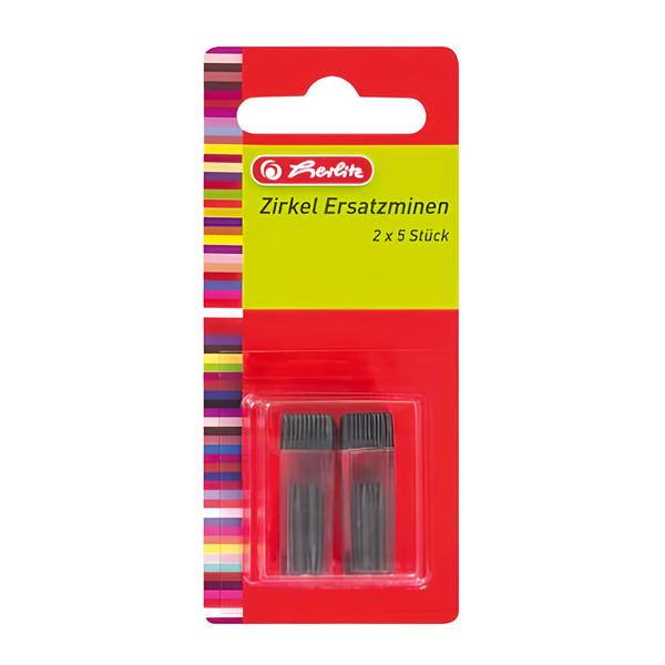 Herlitz Tuhy do kružítka 2x5 ks