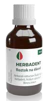 HERBADENT Roztok na dásně 25 ml